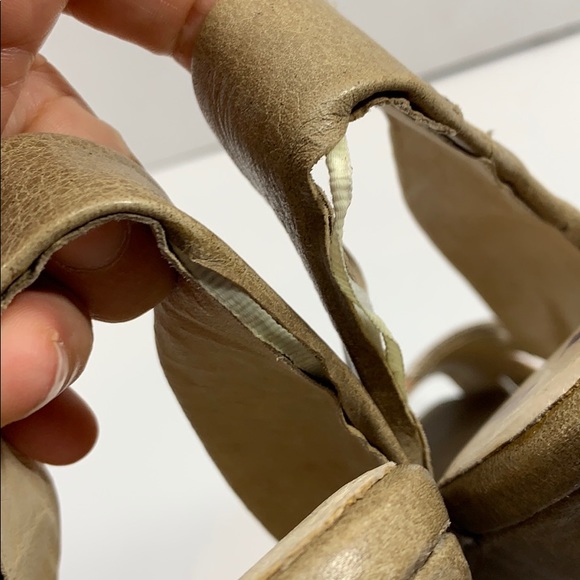 Farylrobin leather peep toe wedges size 11 - Picture 9 of 11